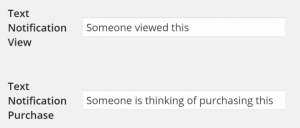 Notification Box - Text Notification