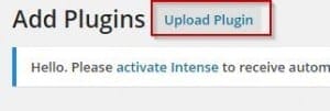 Notification Box - Upload Plugin