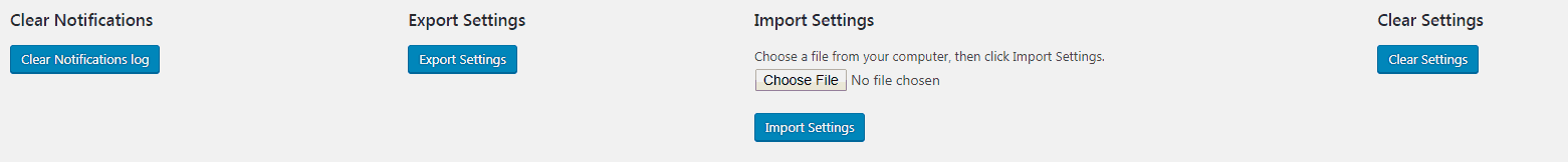 Notification Box Pro Settings