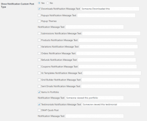 Notification Box - Custom Post Types Notification Box - Custom Post Types