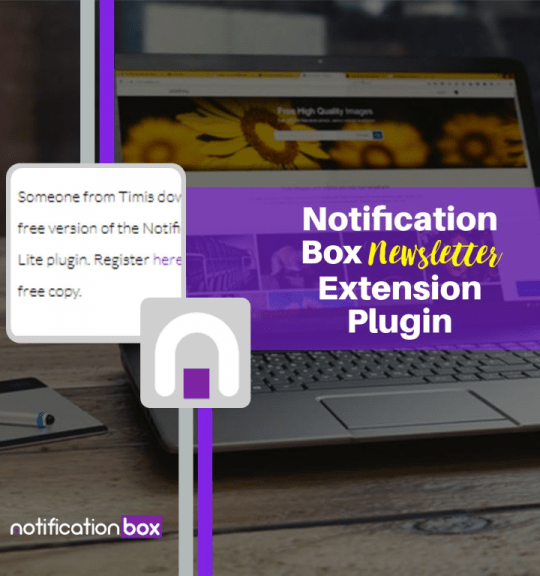 Notification Box Newsletter Plugin