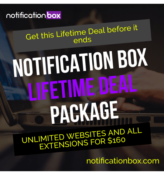Notification Box Lifetime Deal Package Square